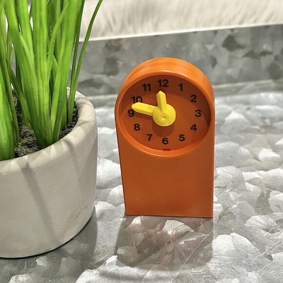 Playmobil Vintage School Big Clock 3" Building‎ Toy Replacement Accessory Time - Picture 1 of 3